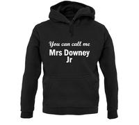 You Can Chiamata Me Mrs Downey Jr - Unisex Hoodie-11 Colori- Film - Gift - T