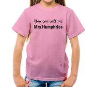 You Can Chiamata Me Mrs Humphries - T-Shirt - Freccette 180 Luke Love Fan