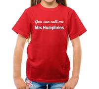You Can Chiamata Me Mrs Humphries - T-Shirt - Freccette 180 Luke Love Fan
