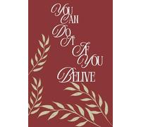 You Can Do It If You Belive: Notebook for school, Journal, Office