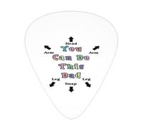 You Can Do This Dad Plettri per chitarra Plettri per chitarra basso Confezione da 12