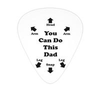 You Can Do This Dad Plettri per chitarra Plettri per chitarra basso Confezione da 12