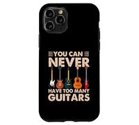 You Can Never Have Too Many Guitars Music Guitar Custodia per iPhone 11 Pro
