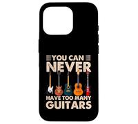 You Can Never Have Too Many Guitars Music Guitar Custodia per iPhone 16 Pro