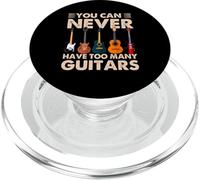 You Can Never Have Too Many Guitars Music Guitar PopSockets PopGrip per MagSafe