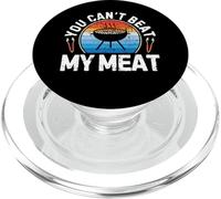 You Can't Beat My Meat Chef Cook BBQ Barbecue Carne Fumare PopSockets PopGrip per MagSafe