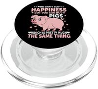 You Can't Buy Happiness But You Can Buy Pigs Which Is Pretty PopSockets PopGrip per MagSafe