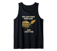 You Can't Have Your Cake and Eat It Too - Funny Cartoon Coll Canotta