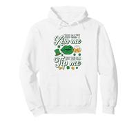You Can't Kiss But Can Tip Me Cameriera St Patricks Day Felpa con Cappuccio