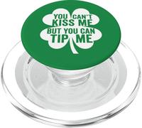 You Can't Kiss But Can Tip Me Cameriera St Patricks Day PopSockets PopGrip per MagSafe