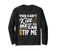 You Can't Kiss Me Il Barista può darmi Una mancia Maglia a Manica