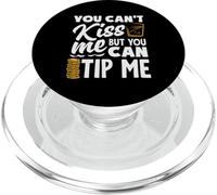 You Can't Kiss Me Il barista può darmi una mancia PopSockets PopGrip per MagSafe