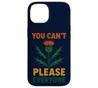 You Can't Please Everyone Motivational Thistle Art Custodia per iPhone 14