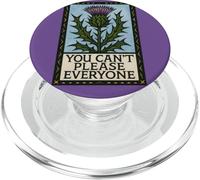 You Can't Please Everyone Motivational Thistle Art PopSockets PopGrip per MagSafe