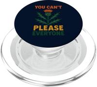 You Can't Please Everyone Motivational Thistle Art PopSockets PopGrip per MagSafe