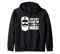 You Can't Scare Me I Am A Nurse - Infermiere Felpa con Cappuccio