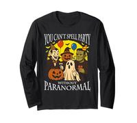 You Can't Spell Party Halloween - La Stagione dei Fantasmi Spaventosi Maglia a Manica