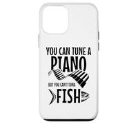 You Can't Tuna Fish Divertente Pesca Musica Musicista Pianoforte Custodia per iPhone 12 mini