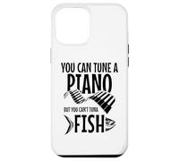 You Can't Tuna Fish Divertente Pesca Musica Musicista Pianoforte Custodia per iPhone 12 Pro Max