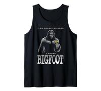 You Chose The Bear I Chose Bigfoot Funny Sasquatch Cryptid Canotta