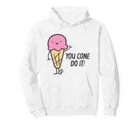 You Cone Do It Ice Cream Felpa con Cappuccio