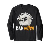 You Could Have Had A Bad Witch Divertente Halloween Witch Maglia a Manica