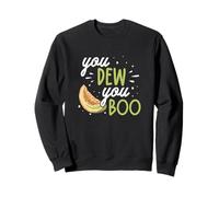 You Dew You Boo - Melone di melata divertente per un contadino di melata Felpa