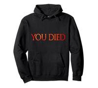 You Died ARPG Speedrun Videogioco Gamer Speedrunner Felpa con Cappuccio