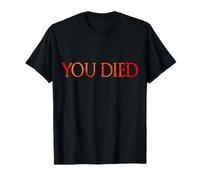 You Died ARPG Speedrun Videogioco Gamer Speedrunner Maglietta