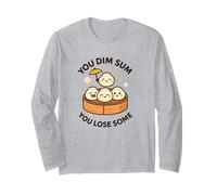 You Dim Sum Perdi Qualche Divertente Cibo Pun Carino Kawaii Maglia a Manica