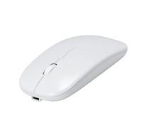 YOU GLOW GIRL Mouse Bluetooth,Mouse ottico USB ricaricabile,(Bluetooth 5.0 e 2.4G) Dual Mode Computer Mouse per laptop/PC/Mac/iPad pro/Computer (bianco)