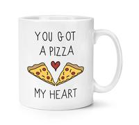 You Got A Pizza My Heart 284ml Tazza - Divertente Affamati Cibo Amore San Giorno