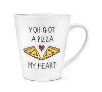 You Got A Pizza My Heart 341ml Latte Tazza - Divertente Valentines Giorno