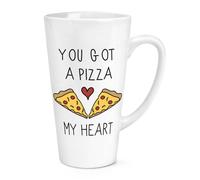 You Got A Pizza My Heart 483ml Grande Latte Tazza - Divertente Valentine's