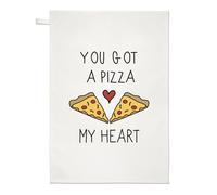 You Got A Pizza My Heart Strofinaccio Piatto Panno - Ragazza Valentines Giorno