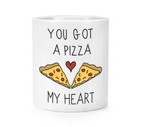 You Got A Pizza My Heart Trucco Pennello Matita Pot - Valentines Day Divertente