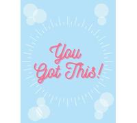 You Got This! - Graph Paper Notebook: 8.5” x 11” | 200 Pages | 0.5 cm Grid
