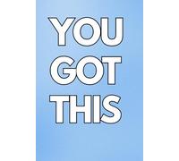 You Got This: Motivational Notebook for Women and Girls | 6x9 Inch | 120 Lined Pages | Pink and Gold Elegant Journal for Writing, Ideas, and Notes