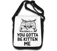 You Gotta Be Kitten Me - Borsa a tracolla bianca