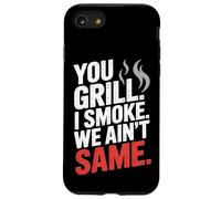 You Grill I Smoke We Ain't the Same Carne Smoking Custodia per iPhone SE (2020) / 7 / 8