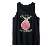 You Guava Be Positive Carino Kawaii Fruit Pun Canotta