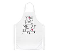 You Had Me At Cuccioli Chef Grembiule - Divertente Love Valentines Giorno