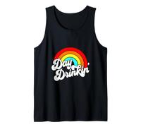 You Had Me At Day a Bere Retro Beach Summer Rainbow Fun Canotta