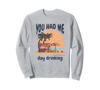 You Had Me At Day Viaggio a bere spiaggia tramonto tiki bar Felpa
