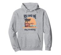 You Had Me At Day Viaggio a bere spiaggia tramonto tiki bar Felpa con Cappuccio