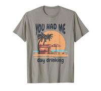 You Had Me At Day Viaggio a bere spiaggia tramonto tiki bar Maglietta