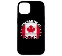 You Had Me At Poutine Canadian Fries Canada Flag Home Pride Custodia per iPhone 13
