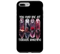 You Had Me At Trigger Warning Dark Romance Merch Smutty Book Custodia per iPhone 7 Plus/8 Plus