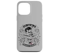 You Had Me At Trigger Warning Dark Romance Pink Bookish Custodia per iPhone 13 Pro Max