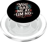 You Had Me At Um No Espressioni introverse - PopSockets PopGrip per MagSafe